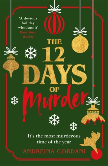 The Twelve Days of Murder : The perfect festive whodunnit to gift this Christmas-'9781804182772