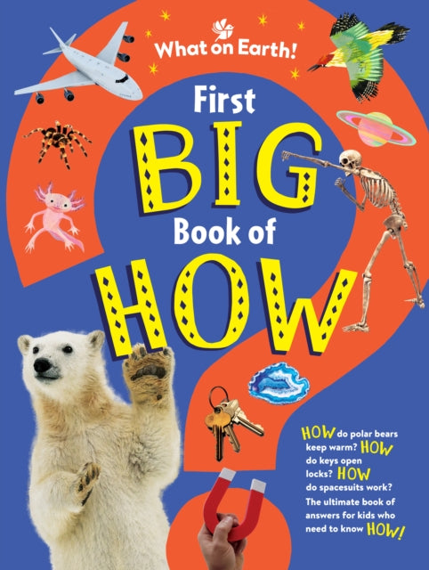 First Big Book of How : How do polar bears keep warm? How do keys open locks? How do spacesuits work? The ultimate book of answers for kids who need to know HOW!-'9781804661185