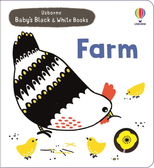 Baby's Black and White Books Farm-'9781805073635