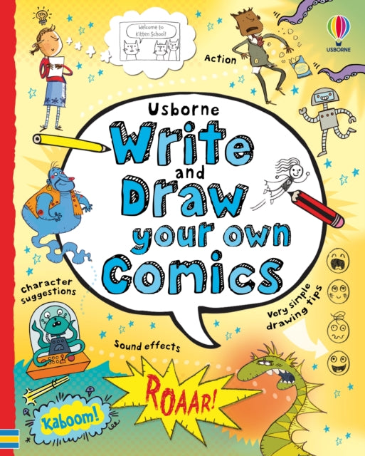Write and Draw Your Own Comics-'9781805074854