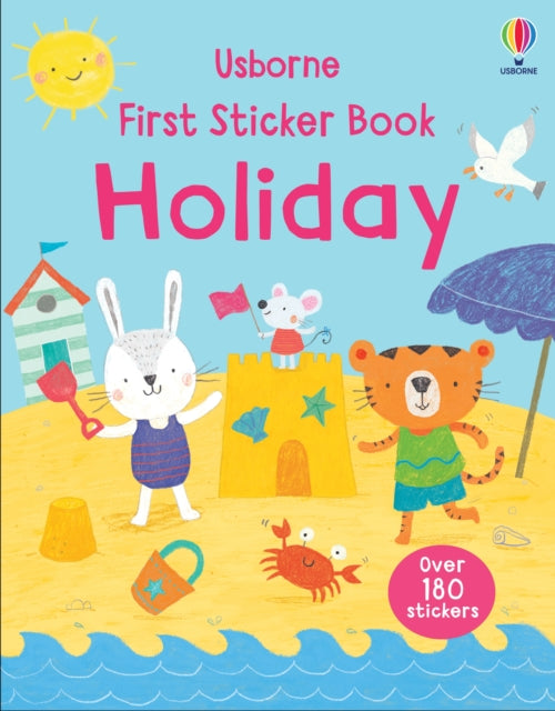 First Sticker Book Holiday-'9781805075295