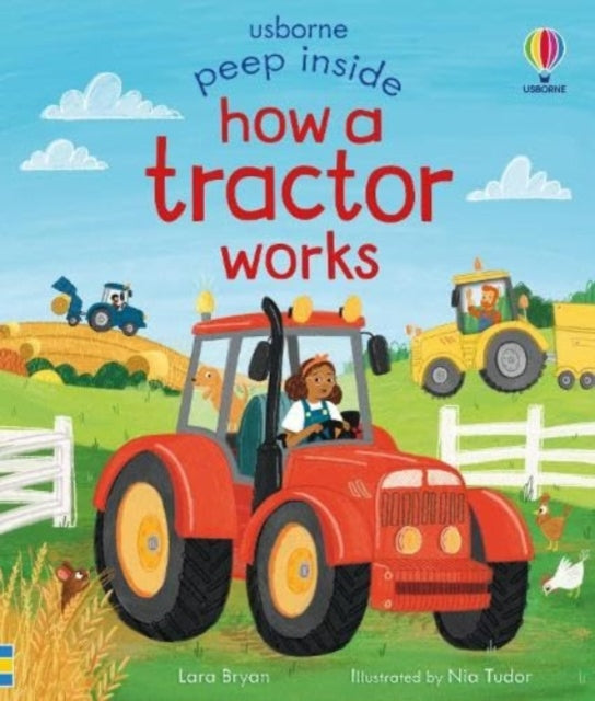 Peep Inside How a Tractor Works-'9781805312529