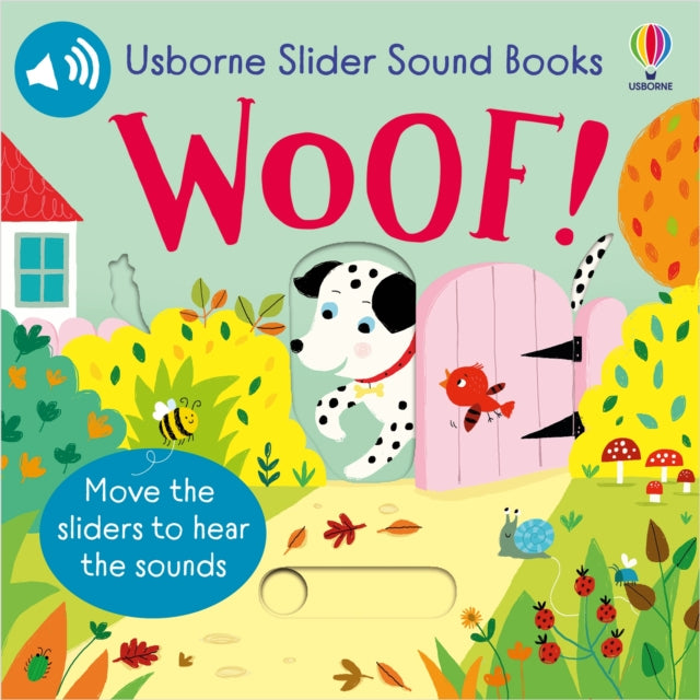Slider Sound Books Woof!-'9781805312826