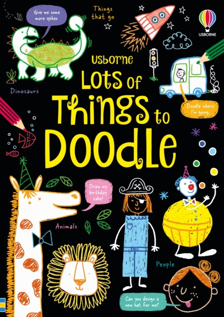 Lots of Things to Doodle-'9781805315827