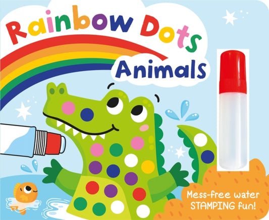 Rainbow Dots Animals-'9781835550281