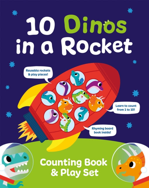 10 Dinos in a Rocket-'9781835550328