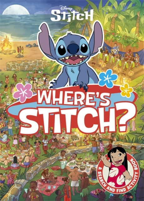 Where's Stitch? : A Disney search-and-find activity book-'9781835870266