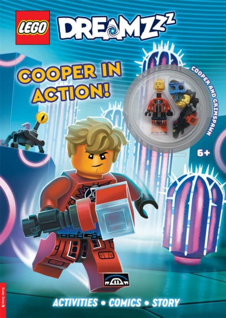 LEGO® DREAMZzz™: Cooper in Action (with Cooper LEGO minifigure and grimspawn mini-build)-'9781837250011