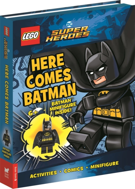 LEGO® DC Super Heroes™: Here Comes Batman (with Batman™ minifigure)-'9781837250318