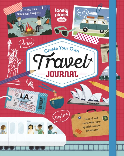 Lonely Planet Kids Create Your Own Travel Journal-'9781837581047