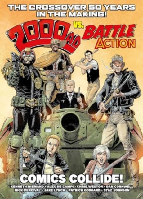2000 AD Vs Battle Action: Comics Collide!-'9781837861897