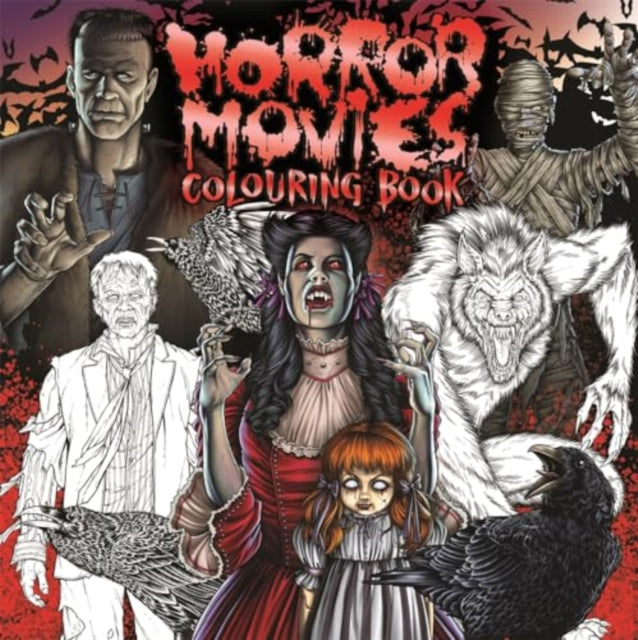Horror Movies Colouring Book-'9781837956067