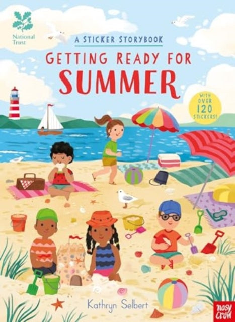 National Trust: Getting Ready for Summer, A Sticker Storybook-'9781839945649