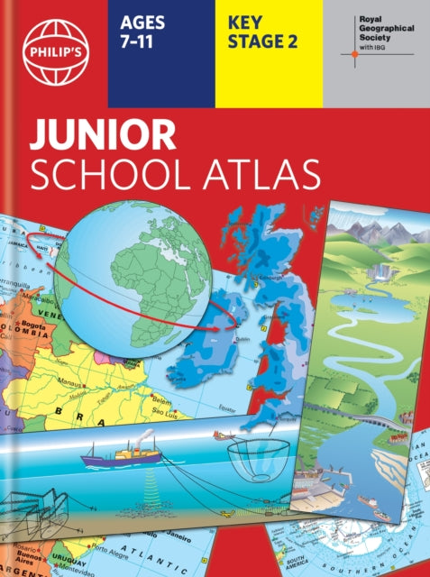 Philip's RGS Junior School Atlas : 12th edition HB-'9781849076883
