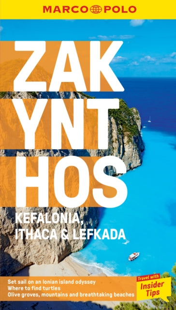 Zakynthos and Kefalonia Marco Polo Pocket Travel Guide - with pull out map : Includes Ithaca and Lefkada-'9781914515576