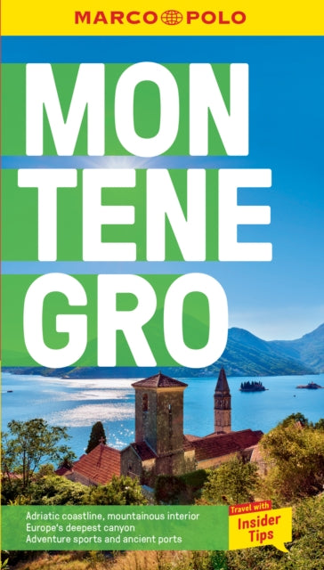 Montenegro Marco Polo Pocket Travel Guide - with pull out map-'9781914515743
