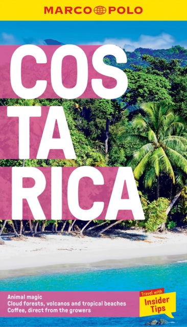 Costa Rica Marco Polo Pocket Travel Guide - with pull out map-'9781914515996