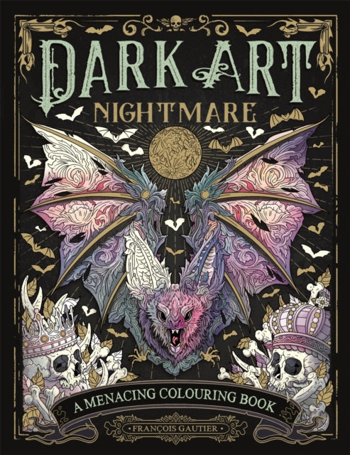 Dark Art Nightmare : A Menacing Colouring Book-'9781915751065