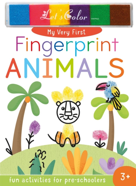 My Very First Finger Print Animals-'9781915995087