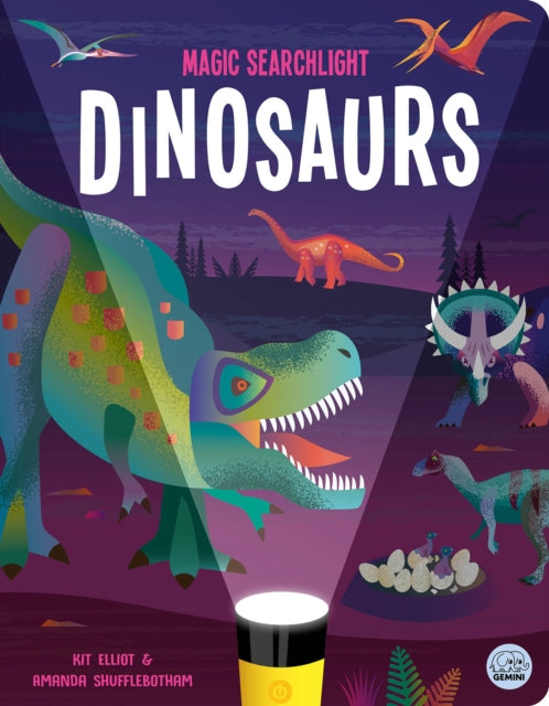 Magic Searchlight - Dinosaurs-'9781917082013